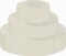 FabricLA Felt Plate Storage Dividers Protectors - 48 Pieces | Round Felt Plate Separators in 3 Sizes